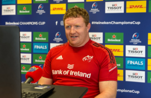 Stephen Archer speaking to the media remotely from the HPC this week.