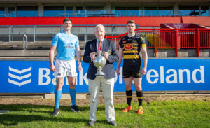 Captains Kevin Seymour and Alan Kennedy with Branch President Sean McCullough.