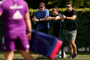 Munster AIL club coaches were invited for a day at the HPC with the coaches and staff.