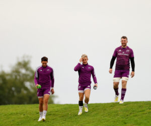 Joey Carbery, Craig Casey and Peter O’Mahony.