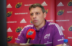 Munster Defence Coach Denis Leamy.