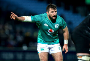 Diarmuid Barron in action for Munster A on Friday night.
