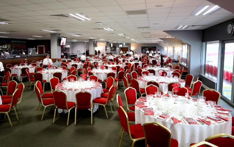 Hospitality at Thomond Park.