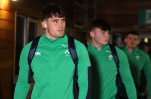 Brian Gleeson and Ruadhán Quinn both start for the Ireland U20s.