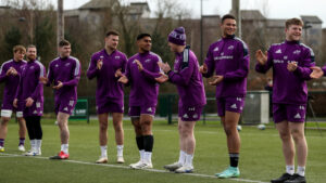 Daniel Hurley, Shane Daly, Malakai Fekitoa, Shay McCarthy and Patrick Campbell.