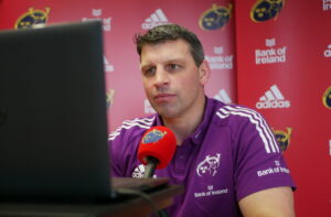 Munster Defence Coach Denis Leamy.