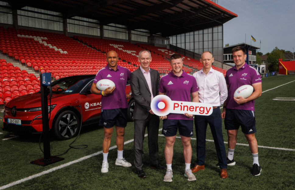 Munster Rugby Pinergy & Kearys Driving An Electric Future For Munster