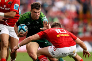 Tom Farrell in action for Connacht against Munster earlier this month.