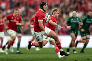 Mike Haley in action against Connacht earlier this season.