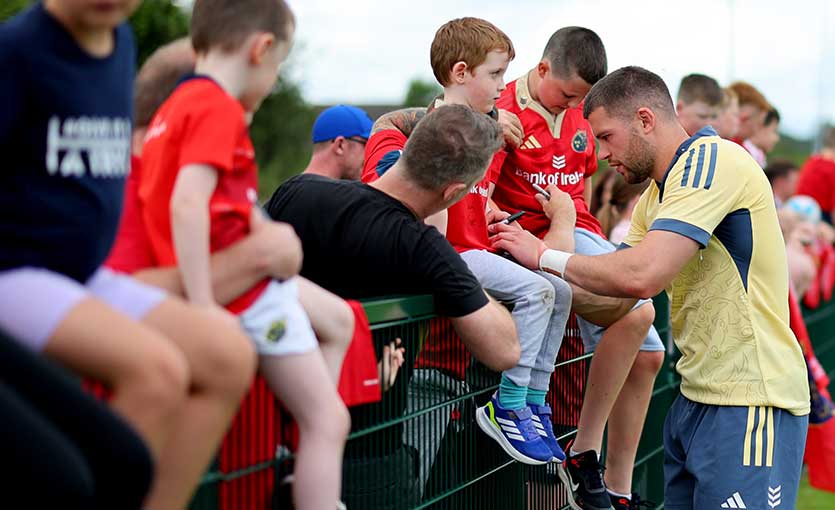 Munster Rugby To Hold Open Training Session In Ennis RFC On Tuesday