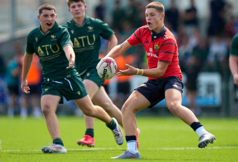 Davyn Maher in action for the Munster U18 Clubs.