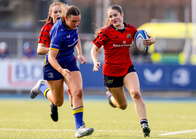 Ennis RFC winger Abi Kelly starts for Munster. Ennis RFC winger Abi Kelly starts for Munster.