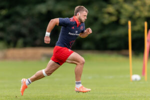 Alex Nankivell at training on Tuesday.