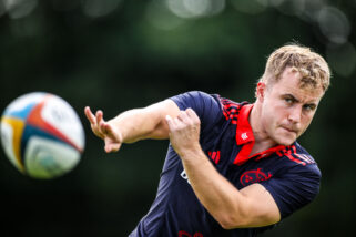 Craig Casey at training on Tuesday.