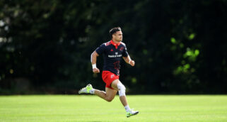 Thaakir Abrahams at training on Tuesday.
