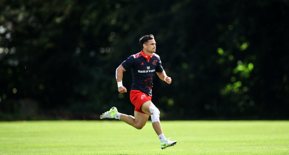 Thaakir Abrahams at training on Tuesday.