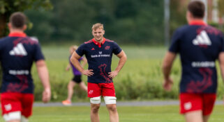 Gavin Coombes is one of five returning Ireland internationals.