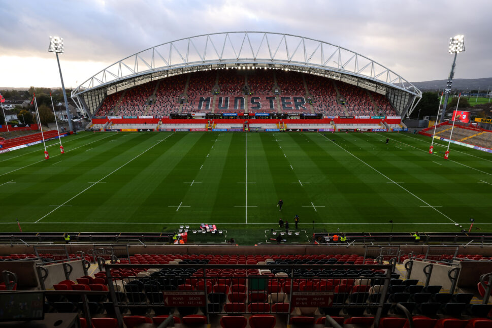 A view of Thomond Park.