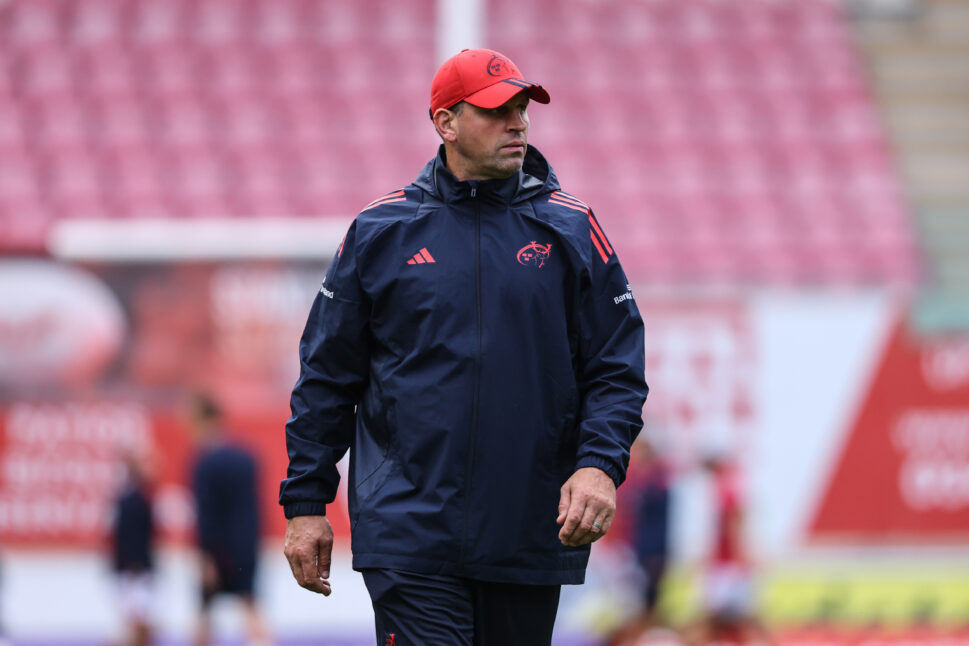 Munster Defence Coach Denis Leamy.