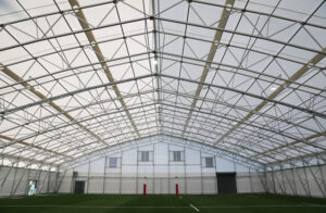 A view of the 50-metre indoor pitch at the Cork Centre of Excellence.