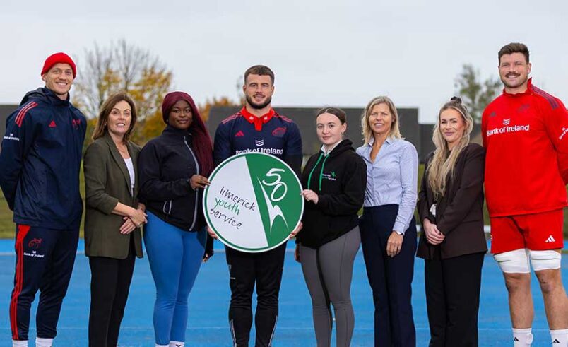 Munster Rugby Announce Limerick Youth Service As Charity Partner Munster Rugby Announce Limerick Youth Service As Charity Partner