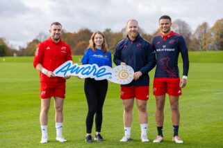 Munster Rugby Announce Aware As Charity Partner