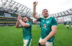 Tadhg Beirne starts for Ireland against the Springboks.