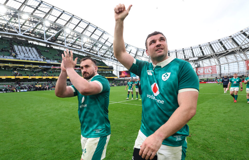 Tadhg Beirne starts for Ireland against the Springboks.