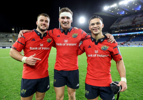 Alex Nankivell, Shane Daly and Thaakir Abrahams all start at Thomond Park on Saturday.
