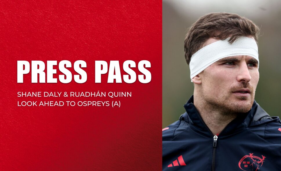 Press Pass | Ospreys v Munster