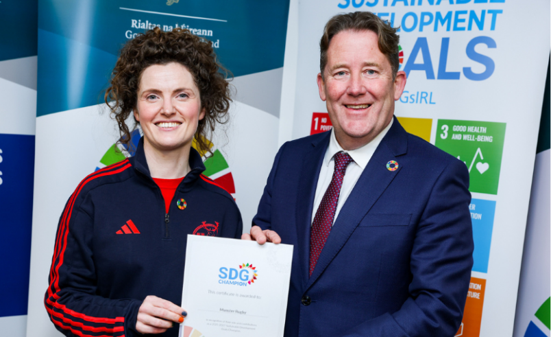 Munster Rugby Appointed SDG Champion For 2025-2027