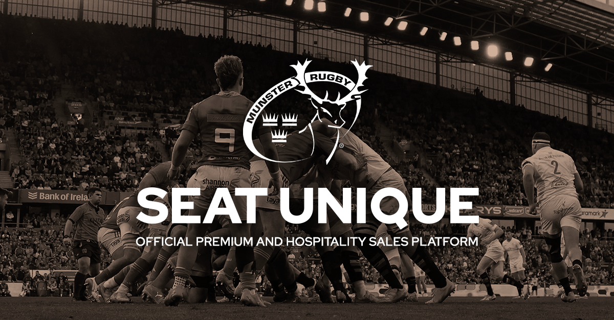 Munster Rugby | Seat Unique Appointed As New Hospitality Sales Platform