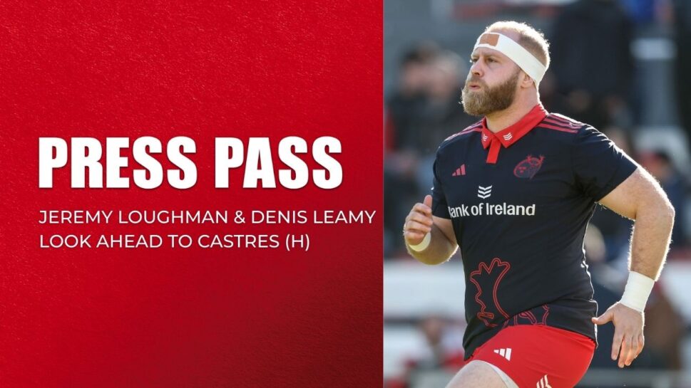 Press Pass | Munster v Castres Olympique