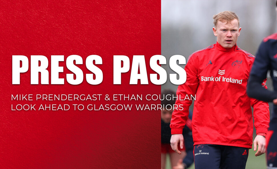 Press Pass | Glasgow Warriors v Munster