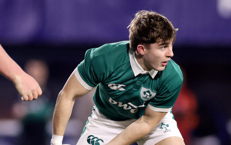 Christopher Barrett starts at scrum-half after scoring two tries away to France last week.