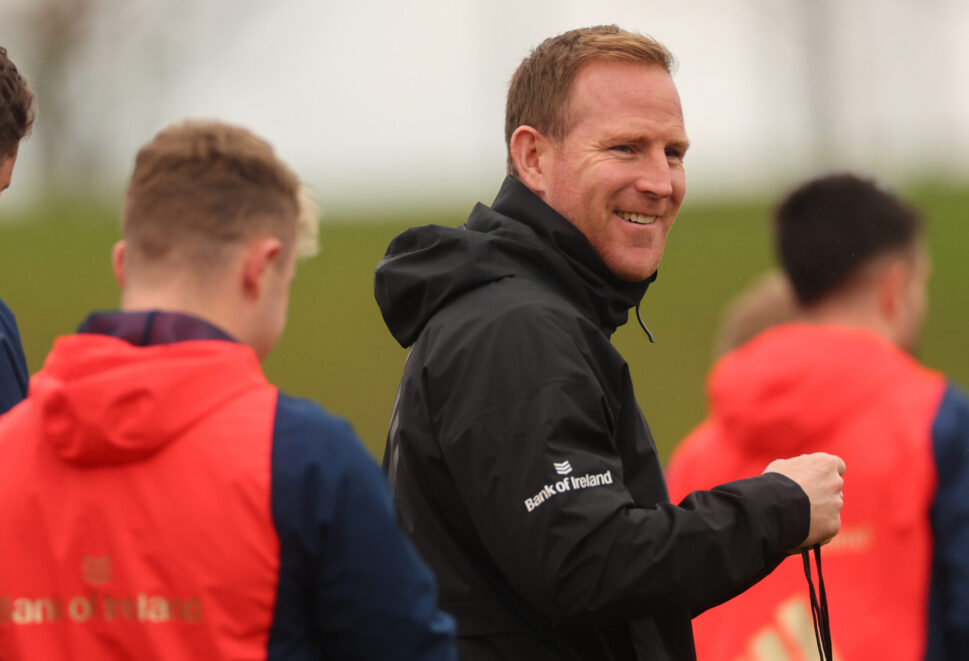 Mike Prendergast will depart in the summer after four years on the Munster coaching team.