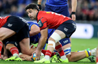 Paddy Patterson starts on his 50th appearance for Munster.
