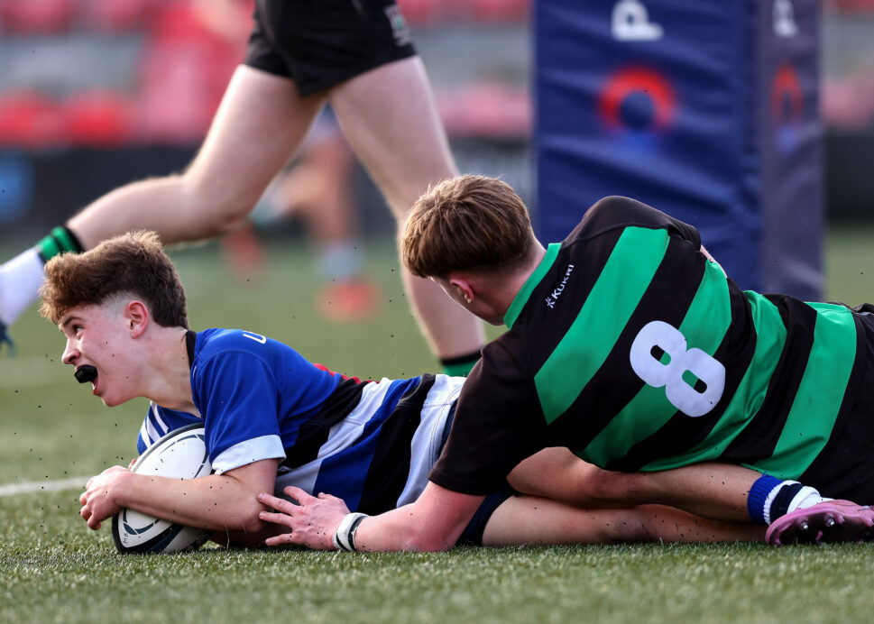 Munster Rugby | Charlie Woods scores a try ahead of Bobby Hayes 25/2/2026