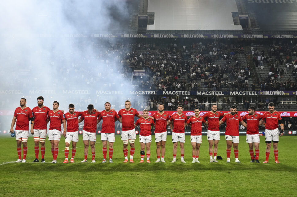 The Munster starting line-up at King