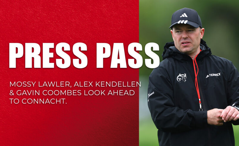 Press Pass | Connacht v Munster