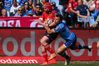 John Hodnett in action against Bulls.