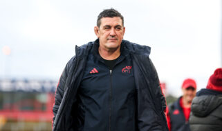 Munster Head Coach Clayton McMillan.
