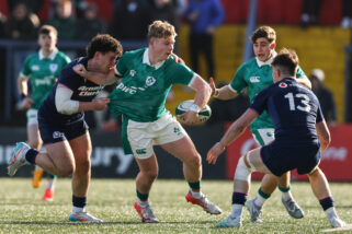 Rob Carney starts at outside centre.