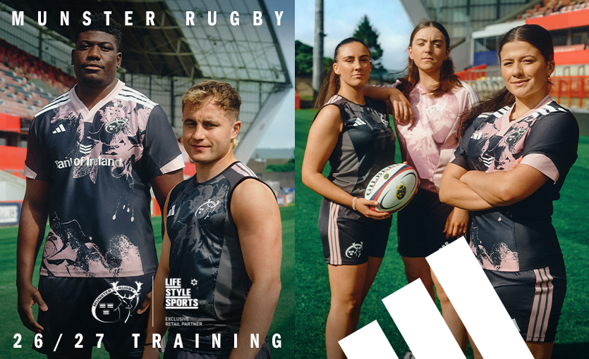 New Munster adidas Training Kit Revealed