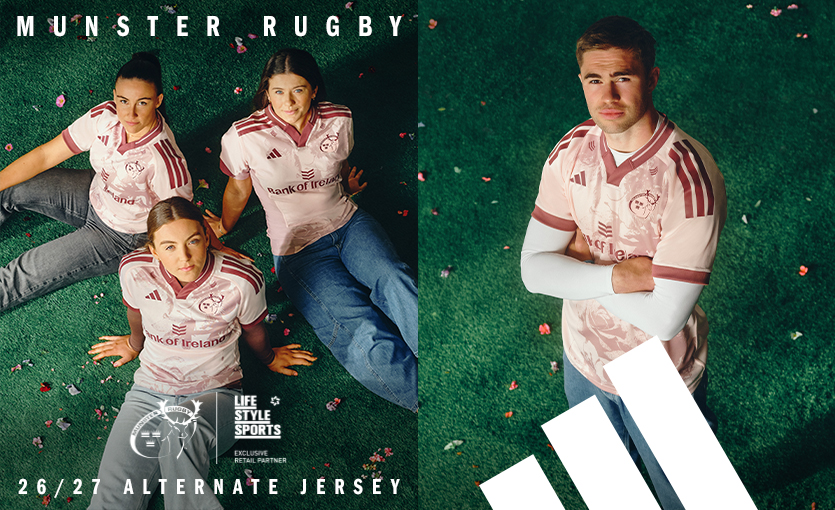 New adidas Munster Rugby Alternate Jersey Unveiled