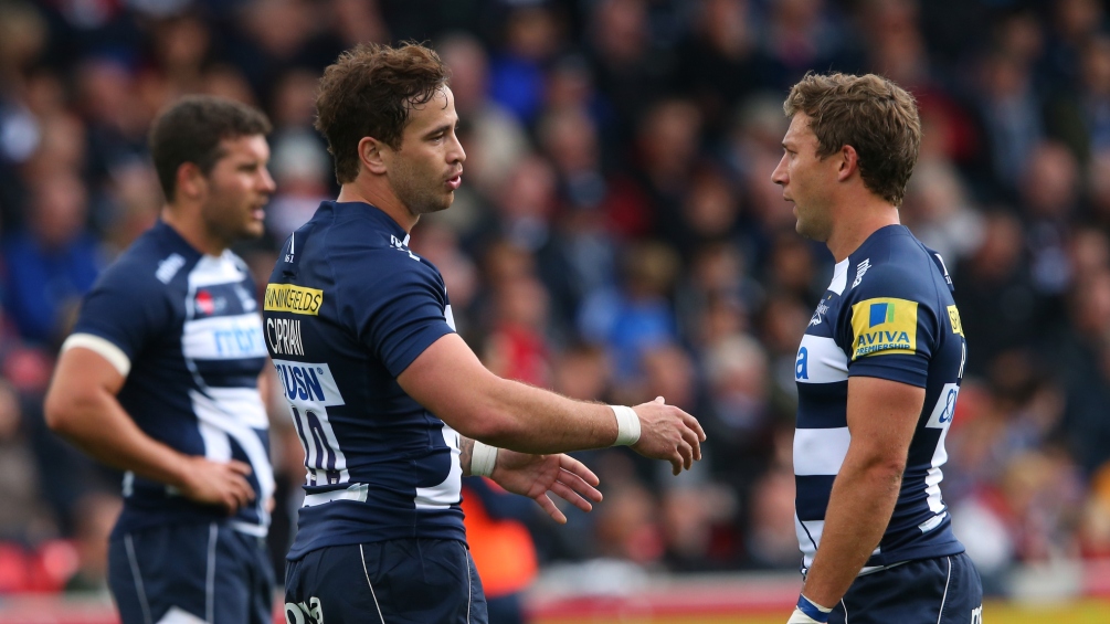 Cusiter enjoying the Cipriani factor at Sale Sharks