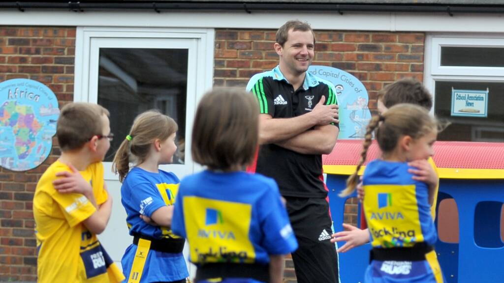 AUDIO: Evans back to school with Aviva Tackling Numbers