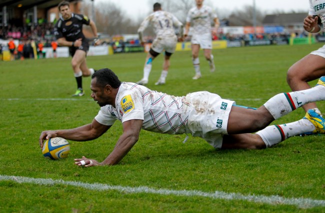 Newcastle Falcons 18 Leicester Tigers 41