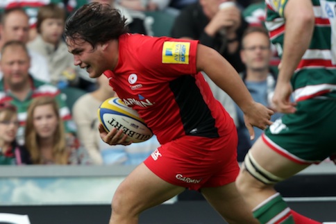 Six-try Saracens silence Welford Road