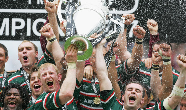 Leicester Tigers lift Guinness Premiership title